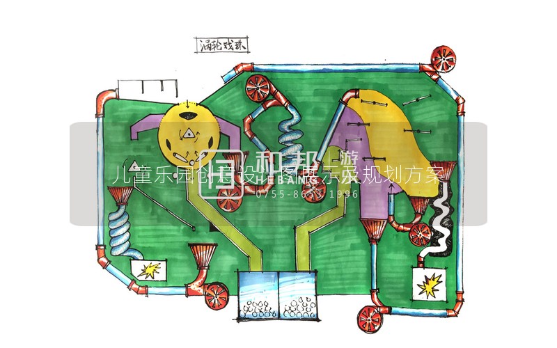 儿童乐园创意设计图展示及规划方案